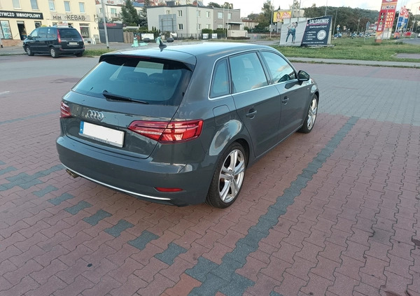 Audi A3 cena 87500 przebieg: 118000, rok produkcji 2018 z Gdynia małe 172